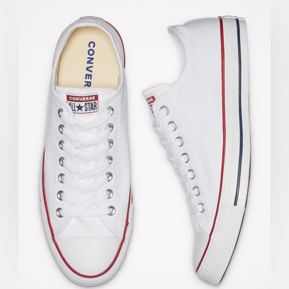 Men’s white converse